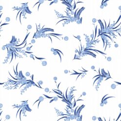 Blue & White