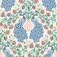 Peacock Wallpaper • Blush • Swatch