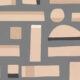 Shape Play Mural • Grey • Swatch