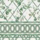 Climbing Sweet Pea Frieze Mural • Irish Linen • Swatch