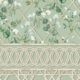 Climbing Sweet Pea Frieze Mural • Sage & Cane • Swatch