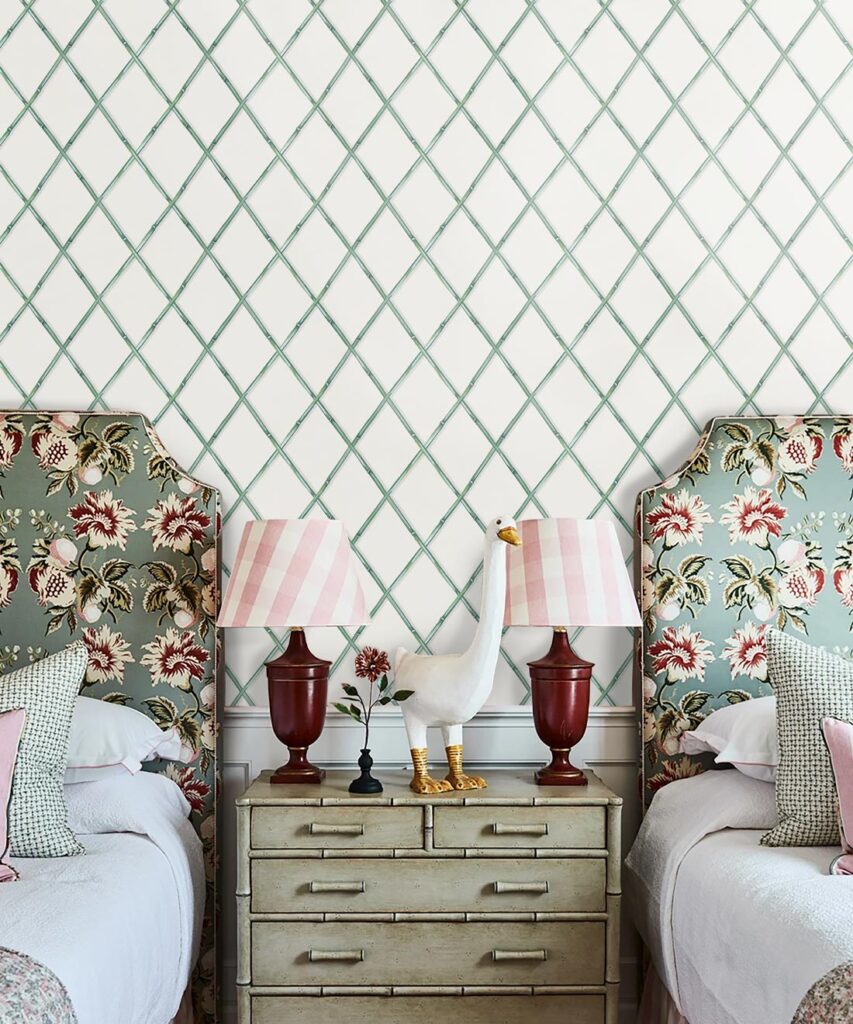 Colony Wallpaper • Irish Linen • Insitu