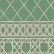 Colony Frieze Mural • Dark Green & Cane • Swatch