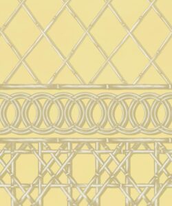 Colony Frieze Mural • Rattan & Cane • Swatch