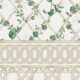 Ivy Frieze Mural • Irish Linen & Cane • Swatch