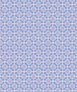 Whimsical Wallpaper • Purple Blue • Swatch