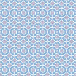 Whimsical Wallpaper • Sky Blue • Swatch