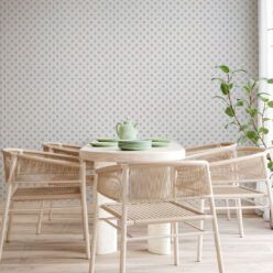 Whimsical Wallpaper • White • Insitu