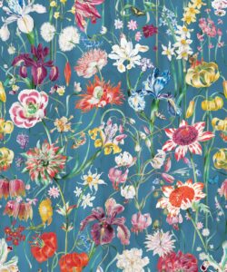 J'Adore Wallpaper • Blue • Swatch