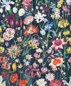 J'Adore Wallpaper • Denim • Swatch