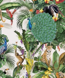 Festa Wallpaper • Canvas • Swatch