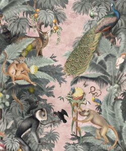 Arcadia Wallpaper • Pink • Swatch