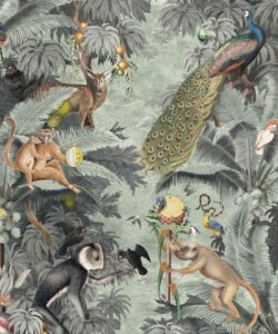 Arcadia Wallpaper • Seaweed • Swatch
