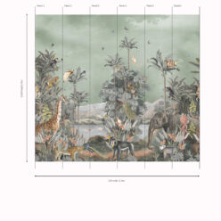 Eden Mural • Greenery • Panels