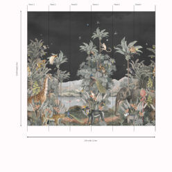 Eden Mural • Night • Panels