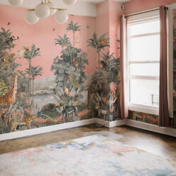 Eden Mural • Pink • Insitu