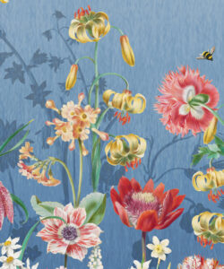 Jardin Mural • Blue • Swatch