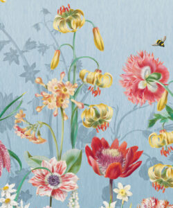 Jardin Mural • Powder Blue • Swatch