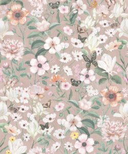 Barney Vintage Wallpaper • Lulu Linen • Swatch