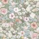 Barney Vintage Wallpaper • Meadows Light Linen • Swatch