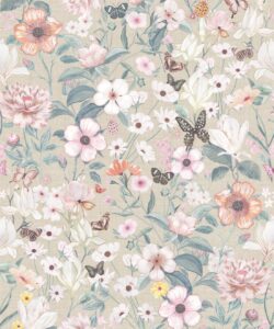 Barney Vintage Wallpaper • Plaster • Swatch