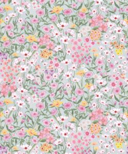Barney's Fields Wallpaper • Light Linen Bee • Swatch