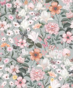 Barney Joy Wallpaper • Silver Linings • Swatch