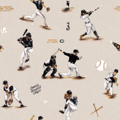 Baseball Wallpaper • Orange Nation • Swatch