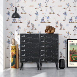 Baseball Wallpaper • Redbirds • Bedroom