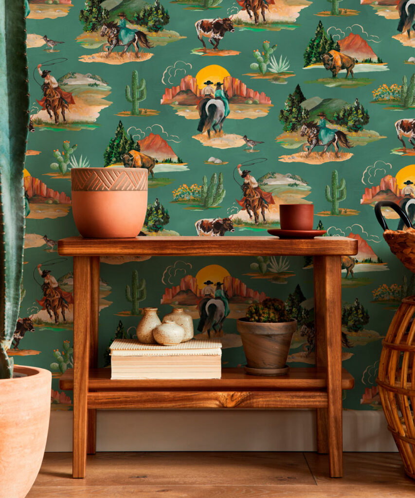 Frontier Wallpaper • Western Wallpaper • Milton & King AU