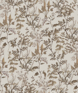 Wallpaper Republic - Floral Emporium Collection - Antique Botanica - Stone - Swatch