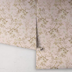 Wallpaper Republic - Floral Emporium Collection - Belle Fleur - Dusty Pink - Rolls