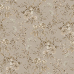 Wallpaper Republic - Floral Emporium Collection - Belle Fleur - Linen - Swatch