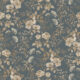 Wallpaper - Floral Emporium Collection - Belle Fleur - Slate Grey - Swatch