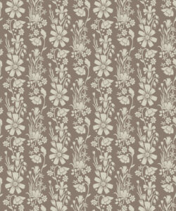 In Bloom Collection - Wallpaper Republic - Corsage Wallpaper - Colorway: Corsage Biscuit - Swatch