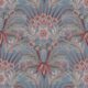 Morning Flowers Wallpaper - Colorway: Cornflower - Swatch