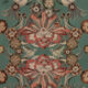 Hummingbird Garden Wallpaper - Colorway: Teal - Swatch