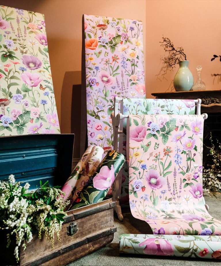Garden of Dreams • Floral Wallpaper • Milton & King AU
