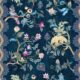 Fantasia Wilds Wallpaper - Wallpaper Republic - by Iryna Ruggeri - Nature’s Tapestry Collection - Colorway: Navy - Swatch