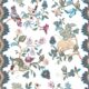 Fantasia Wilds Wallpaper - Wallpaper Republic - by Iryna Ruggeri - Nature’s Tapestry Collection - Colorway: White - Swatch