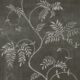 Wisteria Vine Wallpaper - Bethany Linz - My Sydney Collection - Colourway: Charcoal - Swatch