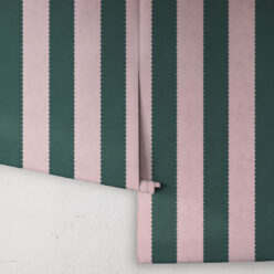 Scallop Stripe Wallpaper - Image 3