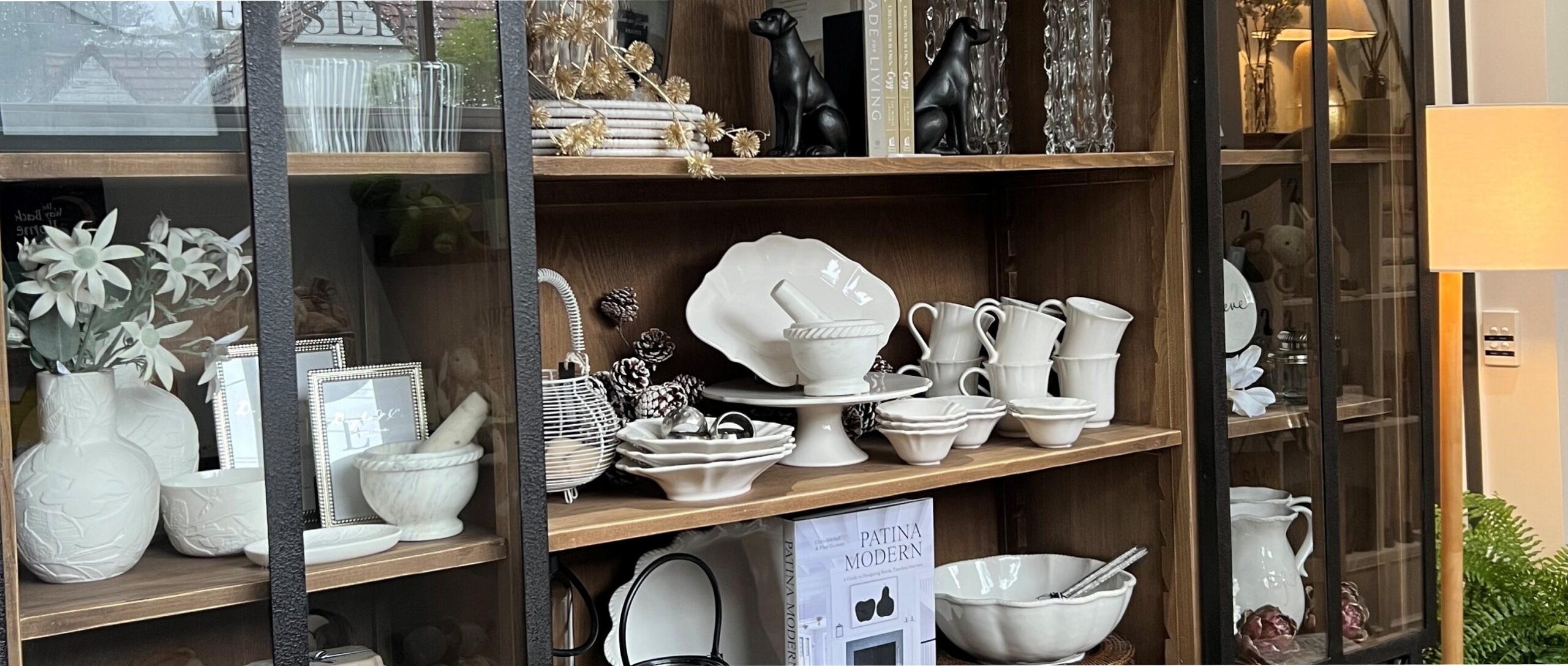 Well Versed Homes dining room shelf