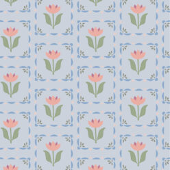 Periwinkle & Pink