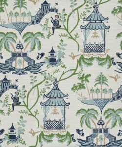 Mulberry Grasscloth Wallpaper - Colourway: Jungle - Pattern Play Collection
