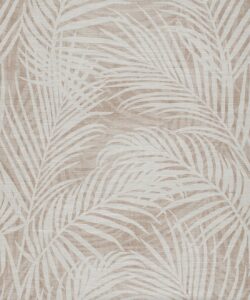 Laguna Palms Grasscloth Wallpaper - Colourway: Vintage Blush - Pattern Play Collection