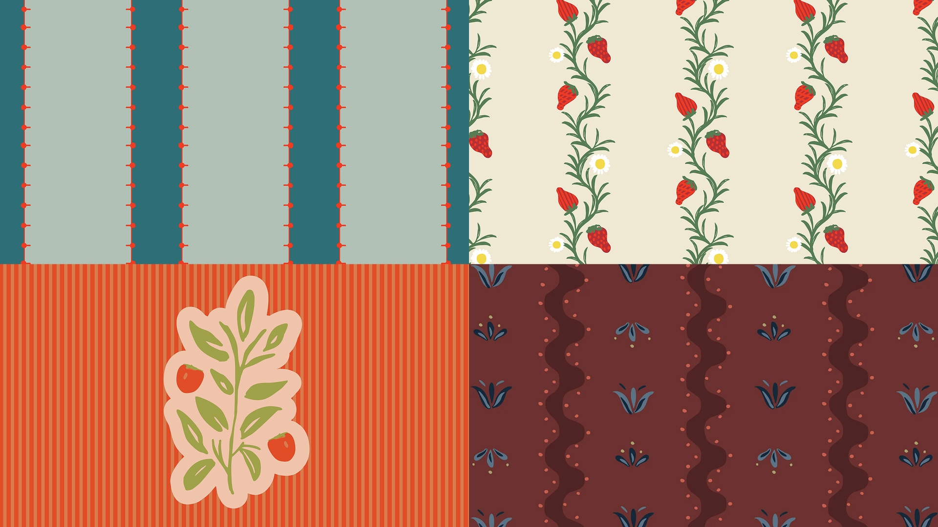 Gray Benko Wallpaper 1 | Anything But Basic Collection | Gray Benko x Milton&King | Swatches