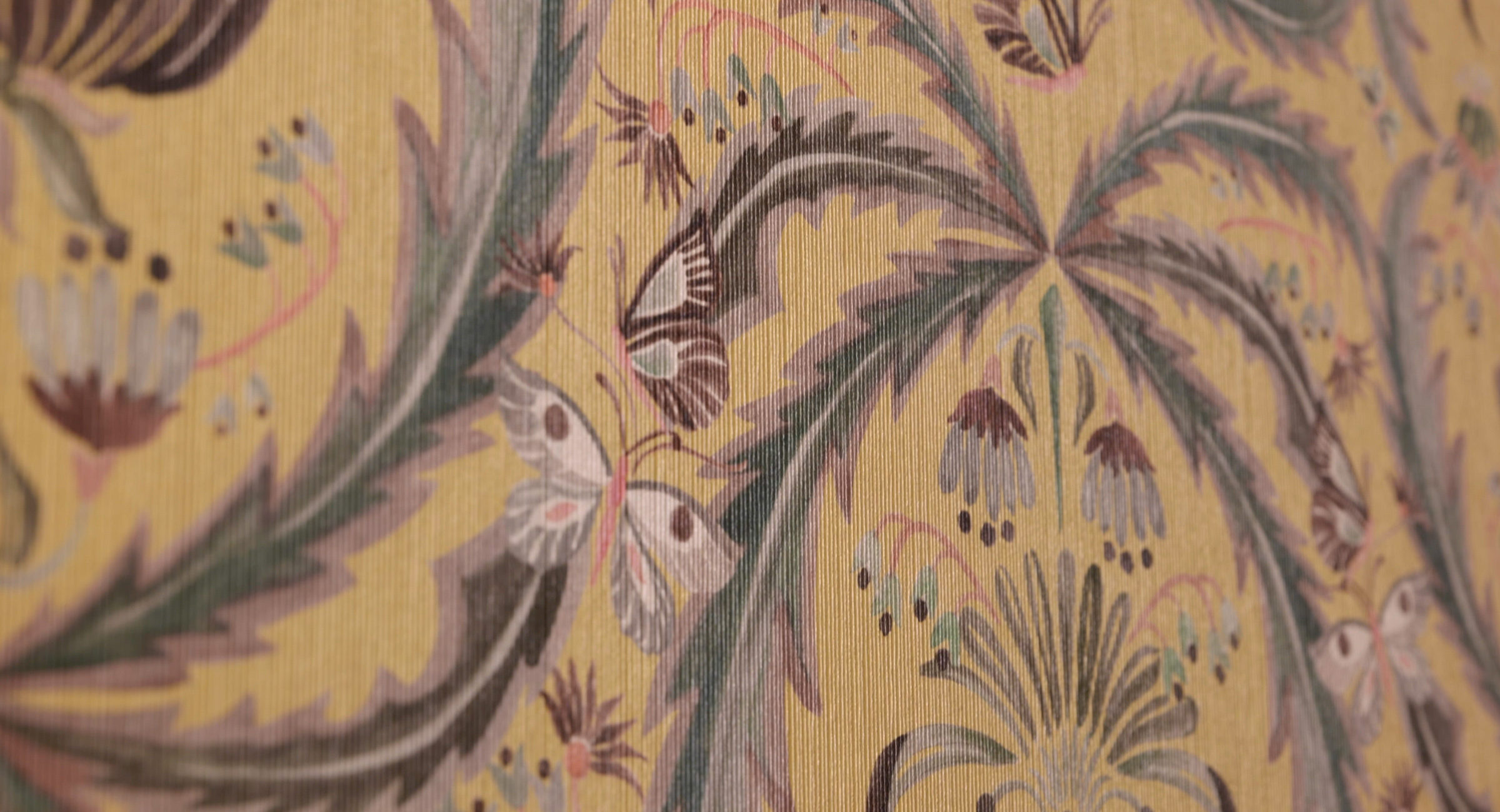 Magical Mariposa Decorative Textile Wallpaper
