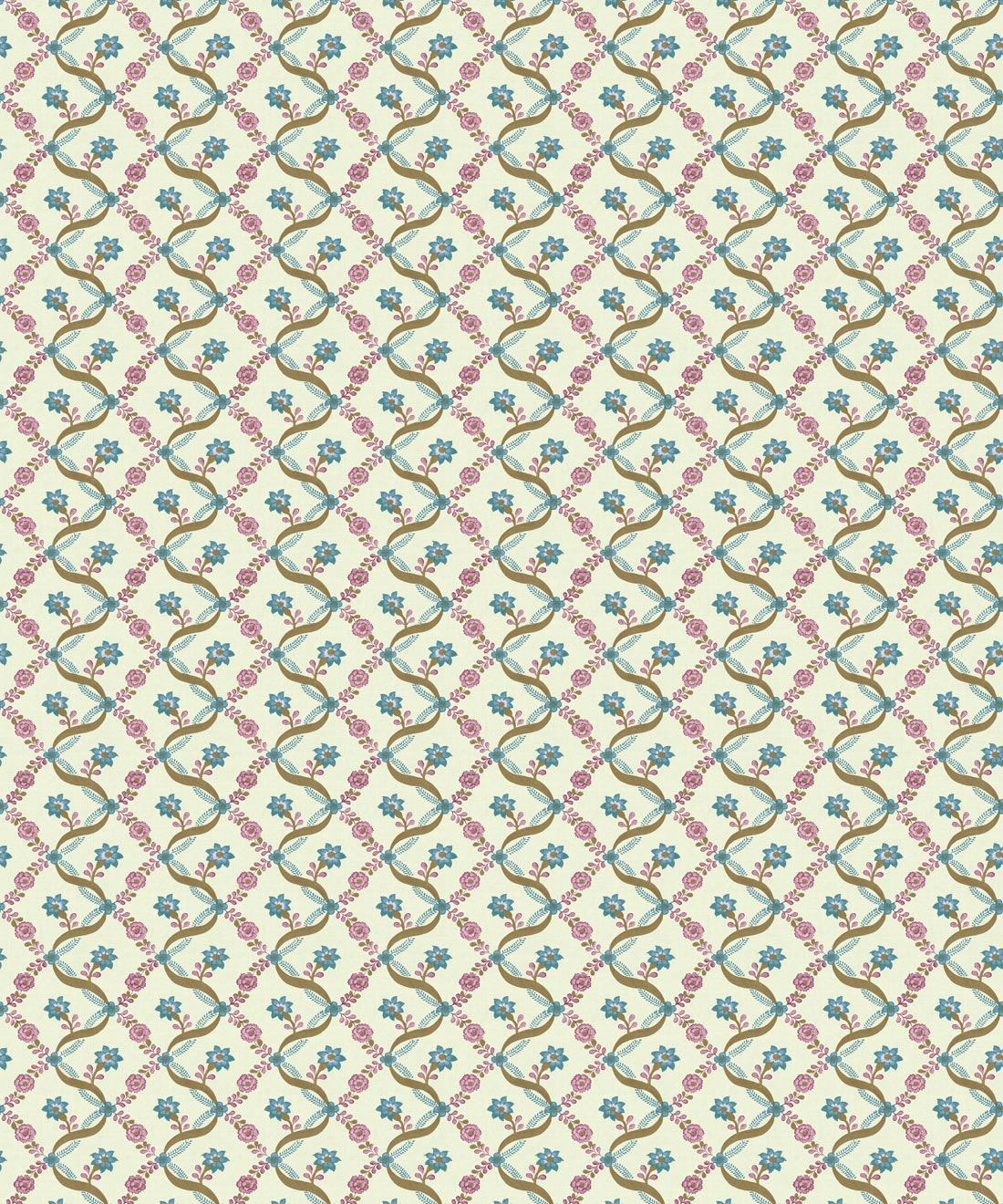 Jacqueline Wallpaper - Colourway: Celadon - Swatch