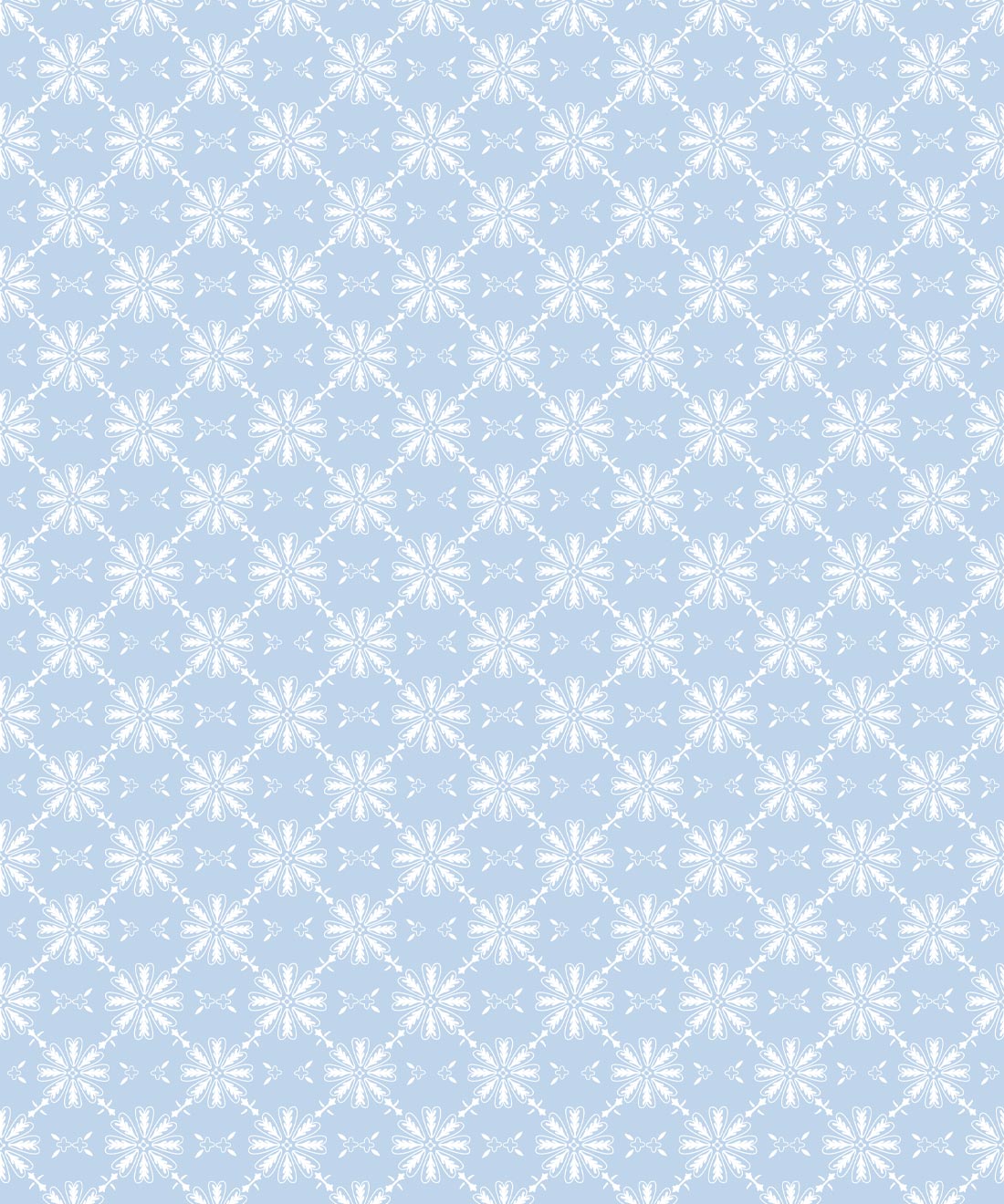 Sunflower Wallpaper - Colourway: Blue Bell